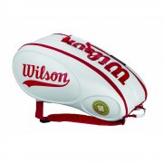 Wilson 100 Year Tour 9 Tennis Racket Bag White