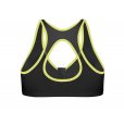 Shock Absorber Active Zipped Plunge Bra Black B Cup