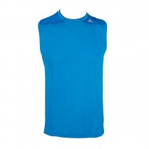 adidas Clima Training Sleeveless Tee Blue