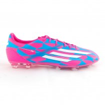 adidas F30 Senior Firm Ground Boots Pink & Blue