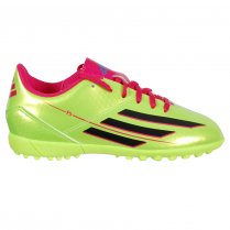 F5 TRX TF Astro Turf Junior Football Boots Solar Slime Green - Samba Pack