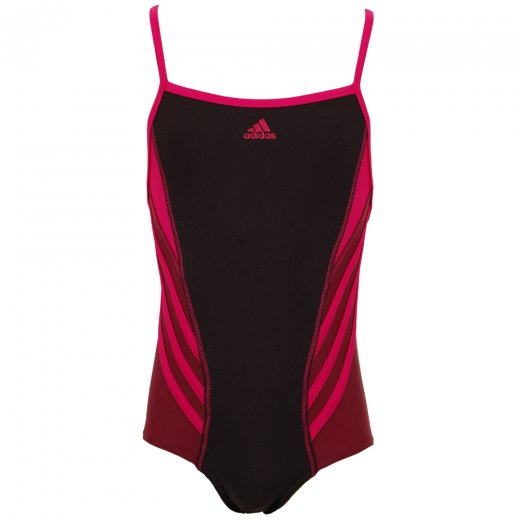 adidas Infinitex Inspiration Girls Swimming Costume Black