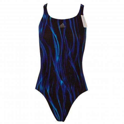 adidas Infinitex+ Xtreme Women's Swimming Costume Black & Blue