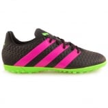 adidas Junior Ace 16.4 Astro Turf Football Boots Black