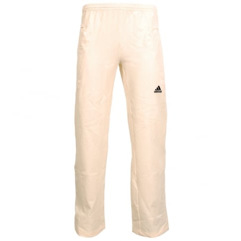 adidas Junior Cricket Trousers Cream