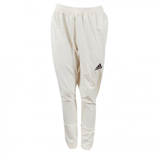 adidas Junior Cricket Trousers Cream