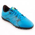 adidas Junior X 15.4 Turf Football Shoes Blue