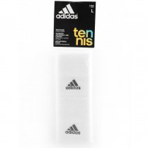 adidas Large Tennis Wristbands White