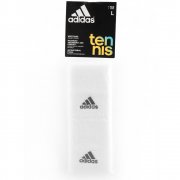 adidas Large Tennis Wristbands White