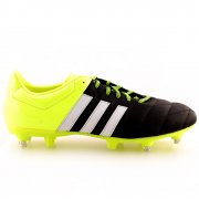 adidas Men's Ace 15.3 Soft Ground Football Boot Black