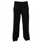 Men's Essentials 3-Stripes Woven Workout Trousers Black