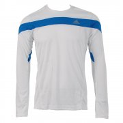 adidas Men's Response Longsleeve Tee White