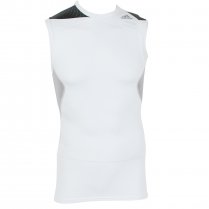 Men's Techfit Cool Sleeveless Tee White