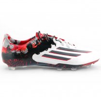 adidas Messi 10.1 Senior Soft Ground Boots White & Black