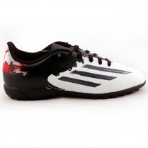 adidas Messi 10.4 Junior Astro Turf Boots White & Black