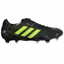 adidas Nitrocharge 1.0 XTRX Firm Ground Football Boots Black & Lime Green