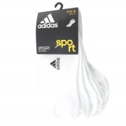 Plain Liner Socks 3 Pack White