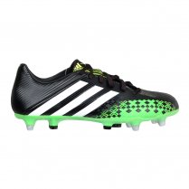 adidas Predator Absolado LZ TRX Junior Soft Ground Football Boots Black & Green