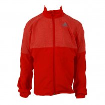 adidas Running Boys Windbreaker Jacket Red