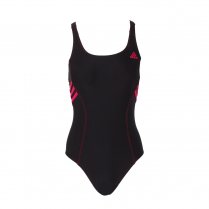 Sports INFINITEX 1 Piece Swimsuit Black and Pink