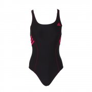 Sports INFINITEX 1 Piece Swimsuit Black and Pink