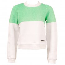 adidas Stella Sport Women's Spacer Jumper White & Green