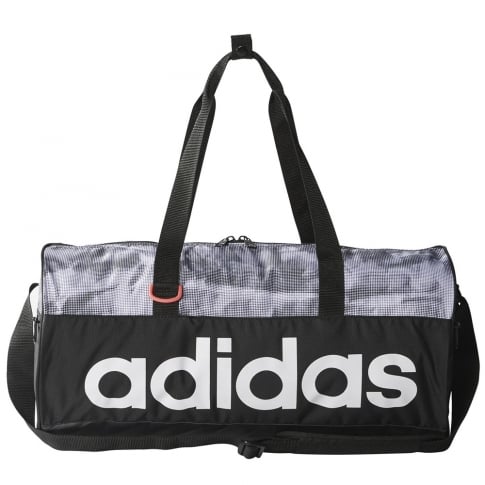 adidas Women's Linear Performance Teambag Small Graphic Black