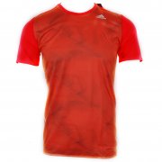 adidas adizero Men's Shortsleeve Tee Orange