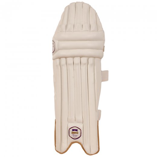 Aero Vintage 3 Star Cricket Right Hand Batting Pads White