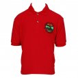 Bluemax All Saints C of E School R-Neck Polo Red