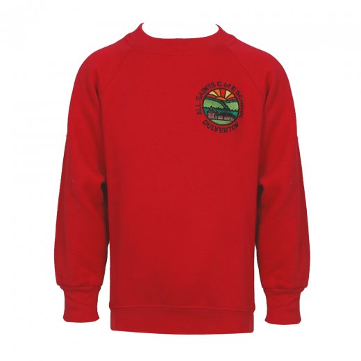 All Saints C of E School R-Neck Sweatshirt