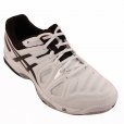 Asics Men's Gel Game 5 Tennis Shoes White & Black