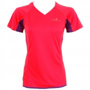 Ron Hill Aspiration Women's Running Tee Light Orange