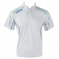 Babolat Men's Match Core Tennis Polo White