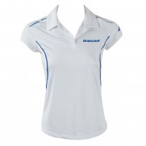 Babolat Women's Match Core Tennis Polo White