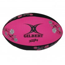 Gilbert Beach Rugby Ball Pink