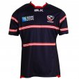 blk USA RWC Men's Replica Jersey Home 2015 Blue