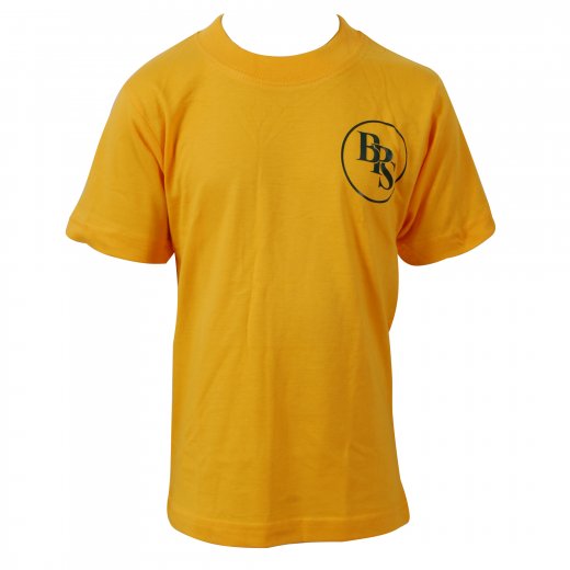 Bluemax Bolham Community Primary School T-Shirt Yellow