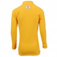 Under Armour Boys Coldgear Long Sleeve Mock Tee Yellow