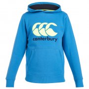 Canterbury Boy's Junior Classic Logo Hoody Blue