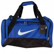 Nike Brasilia 6 Medium Duffel Bag Blue