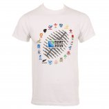 Canterbury 20 Nations Ball Graphic Men's Shortsleeve Tee White