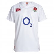 Canterbury England 2015/16 Kid's Pro Home Short Sleeve Jersey White