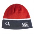 Canterbury England Acrylic Plain Beanie Red