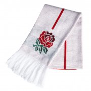 Canterbury England Acrylic Scarf White