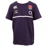 Canterbury England Cotton Training Tee Kids Navy