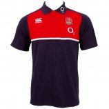 Canterbury England Men's Cotton Training Polo Navy