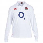 Canterbury England Men's Home Classic Long Sleeve Shirt White