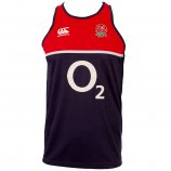 Canterbury England Men's Poly Singlet Navy