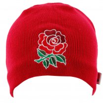 Canterbury England Rugby Acrylic Beanie Red